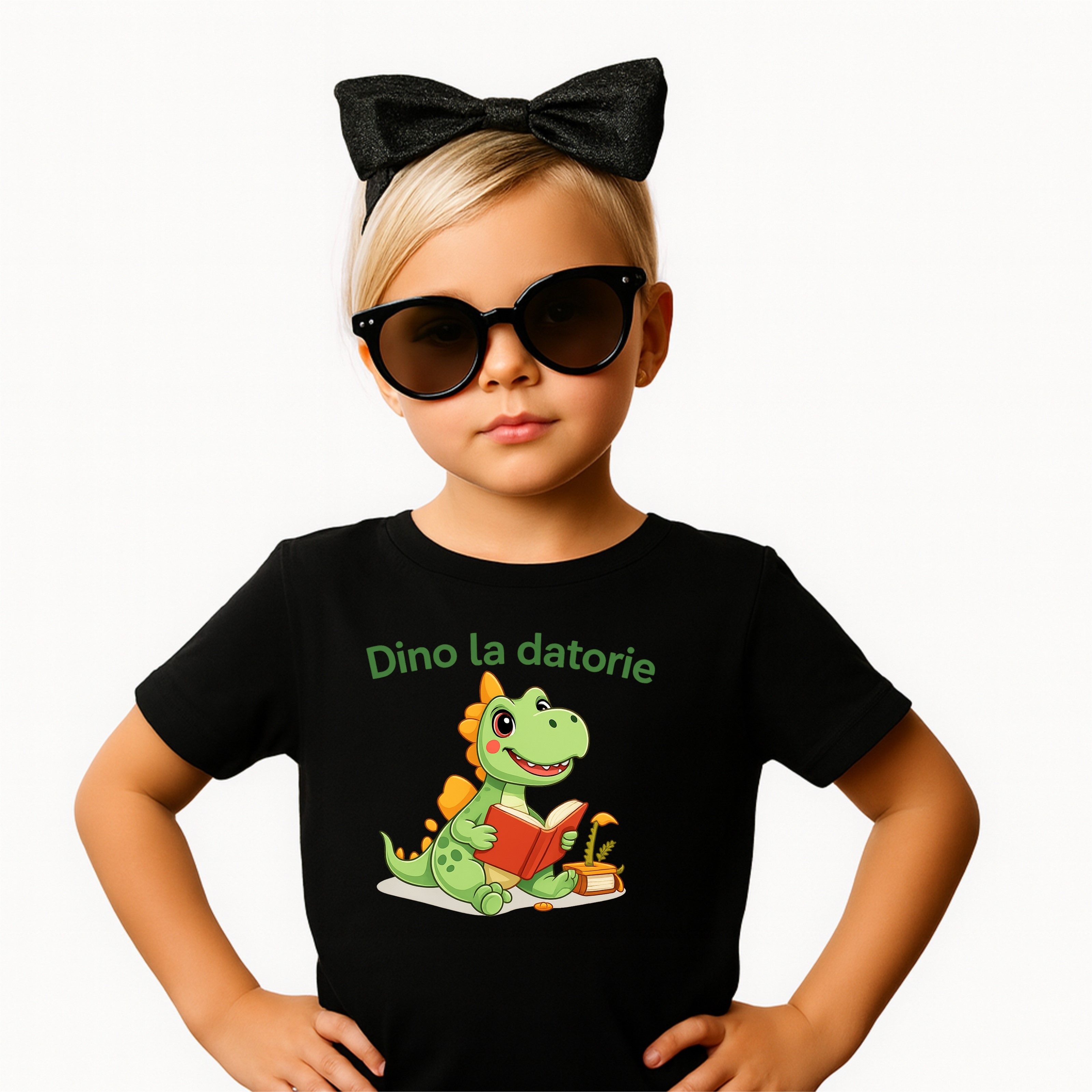 Tricou Gradinita pentru copii Dino la datorie